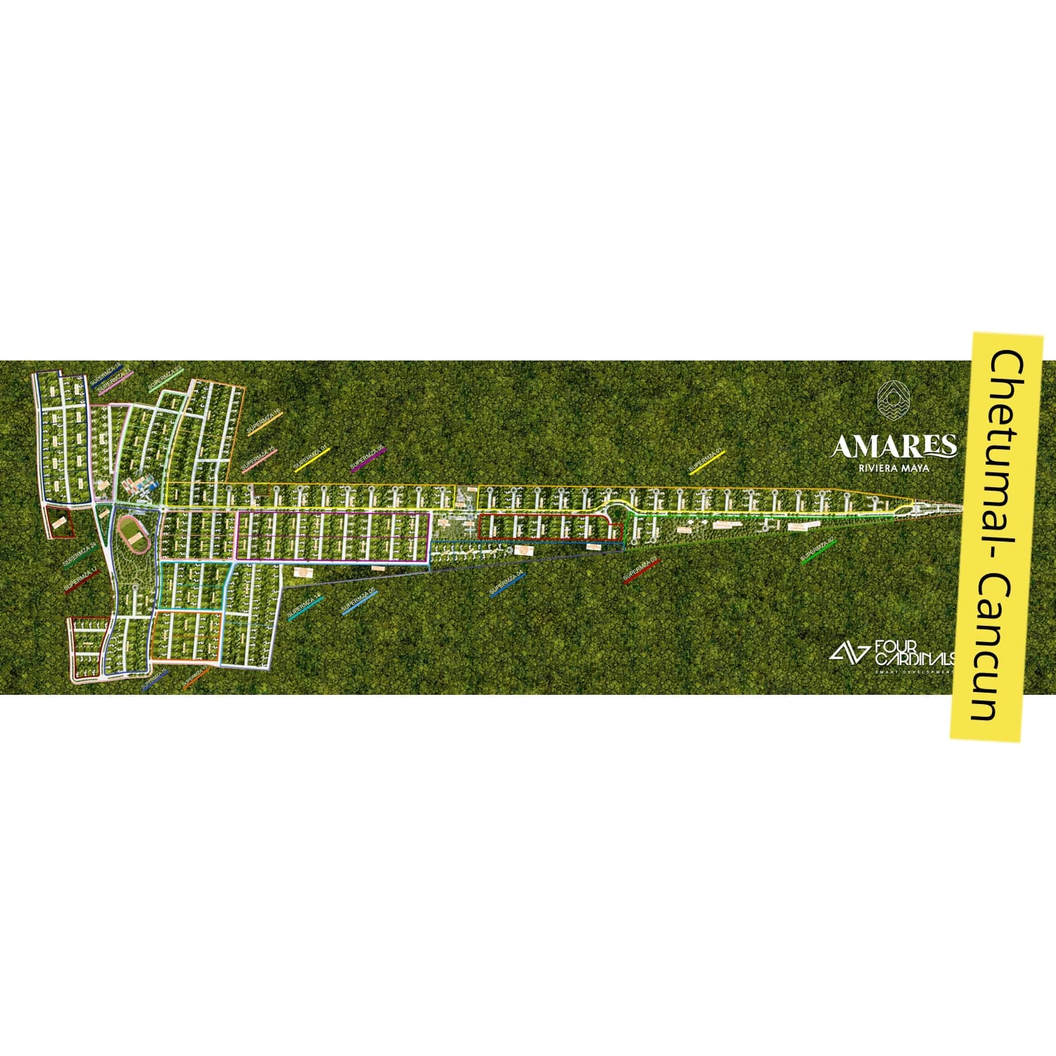 Lotes y Casas en Comunidad residencial cerca de Xpuha - 3