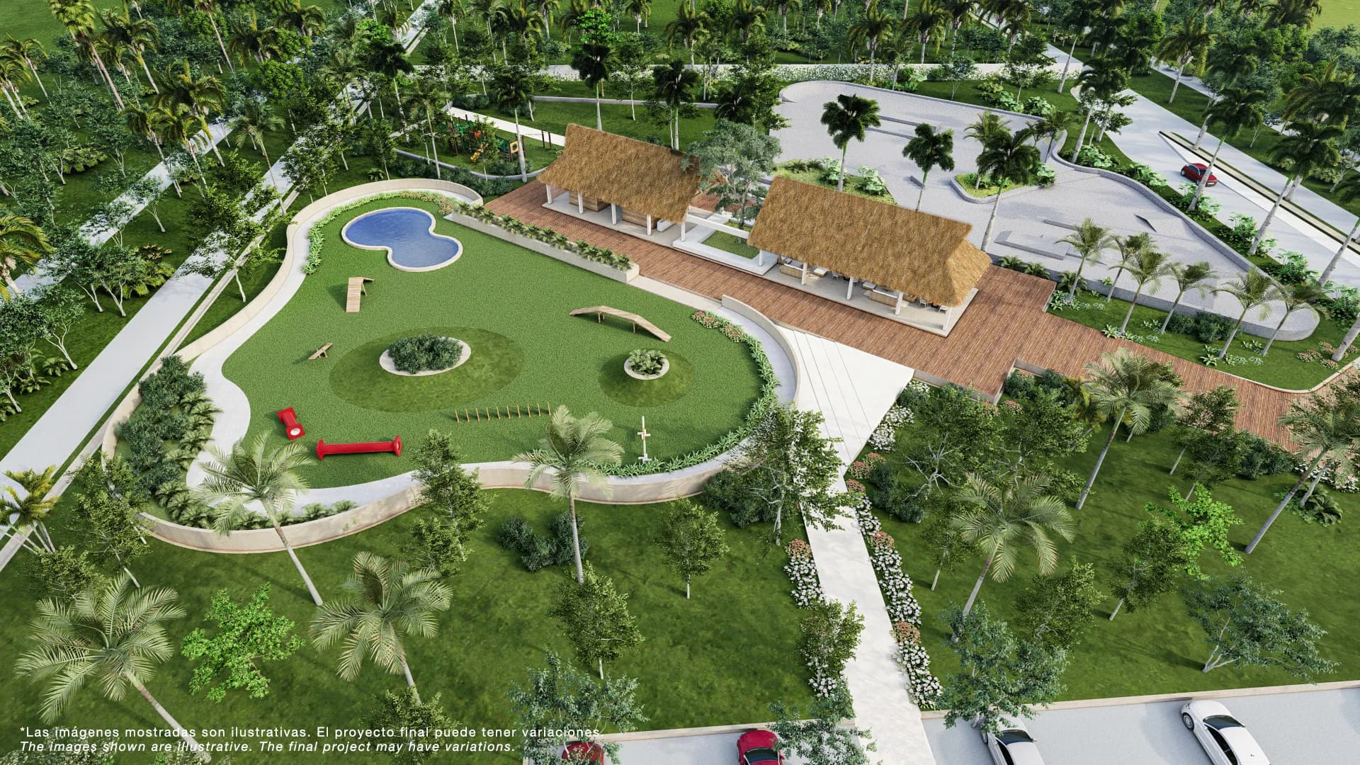Lotes y Casas en Comunidad residencial cerca de Xpuha - 54