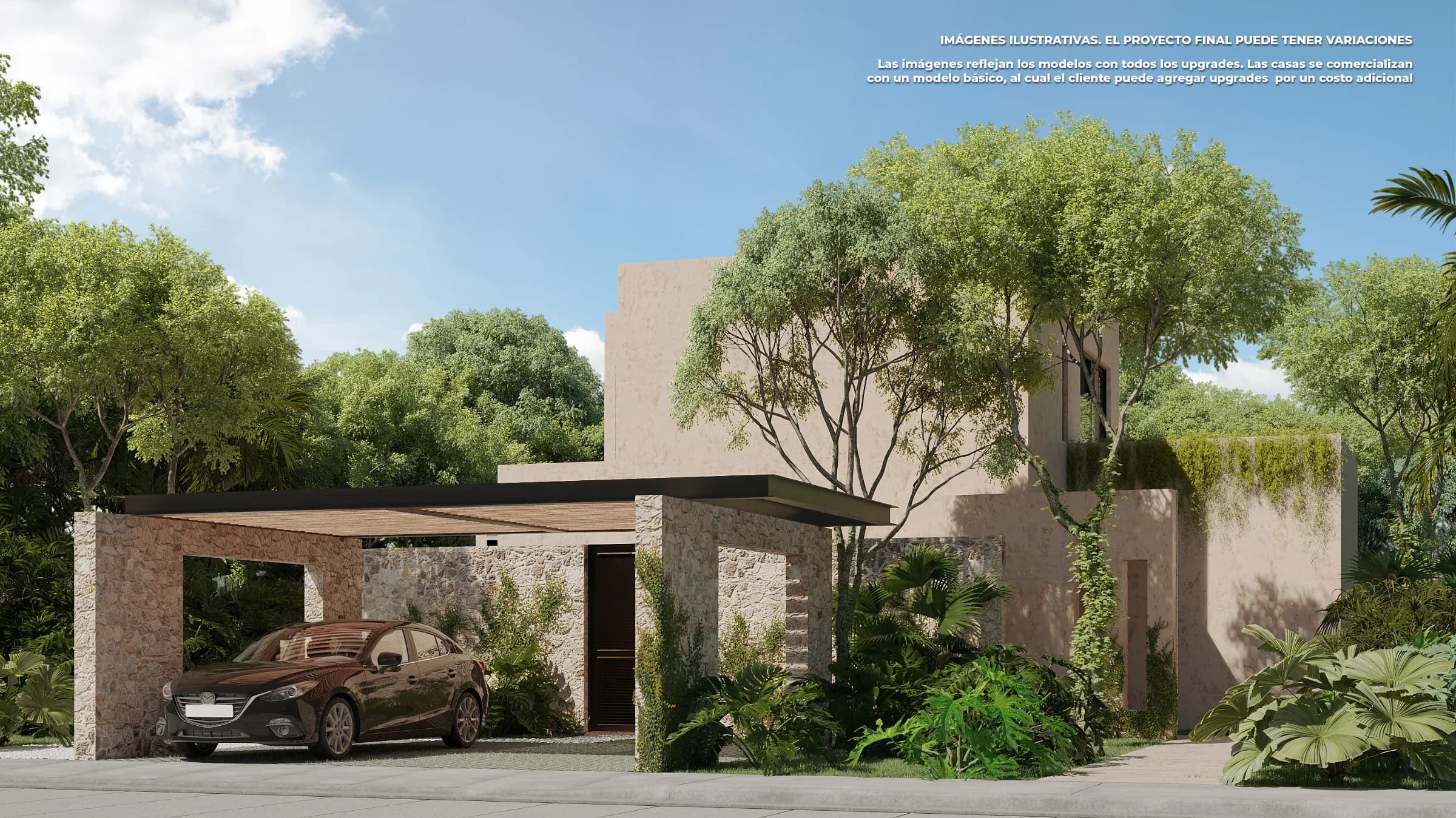 Lotes y Casas en Comunidad residencial cerca de Xpuha - 7