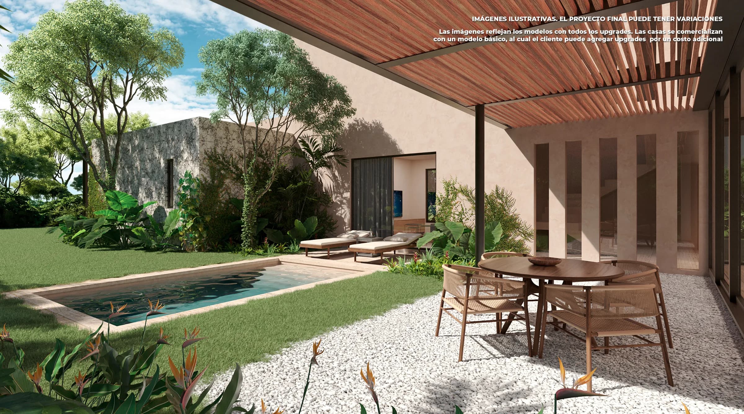 Lotes y Casas en Comunidad residencial cerca de Xpuha - 8