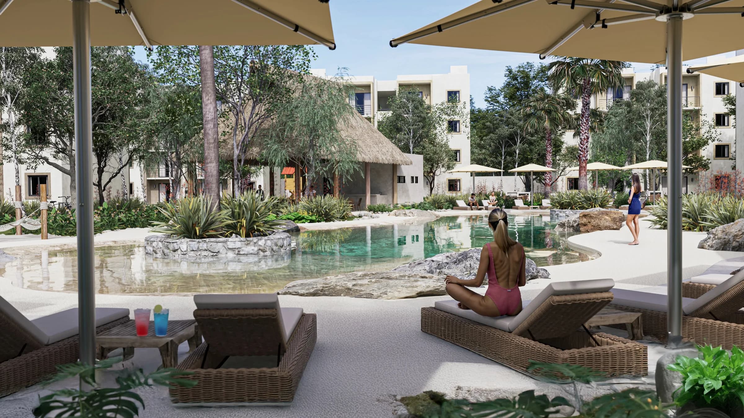 Departamentos de 2 recámaras en comunidad privada — Región 10, Tulum - 26
