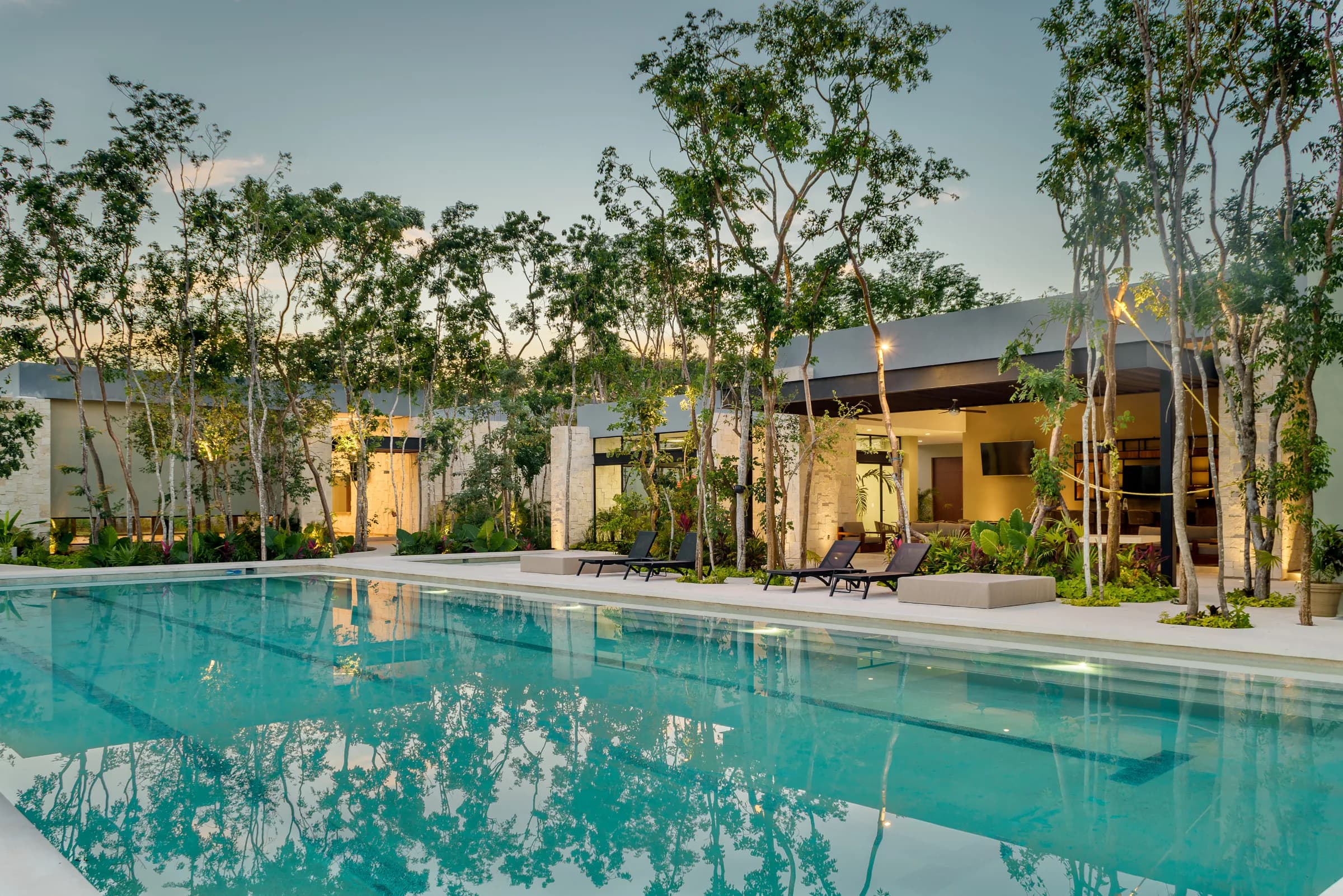 Lotes en club residencial en Playa del Carmen - 9