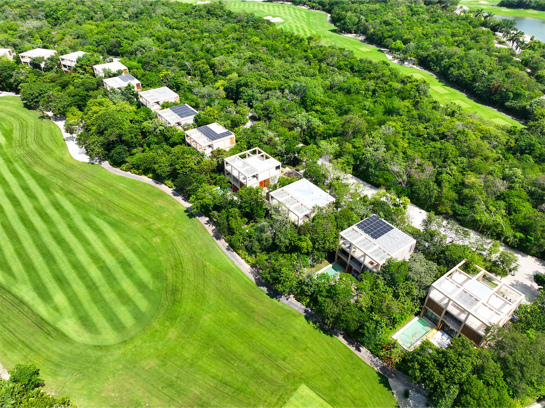 Villas con vista al golf en Playa del Carmen - 67