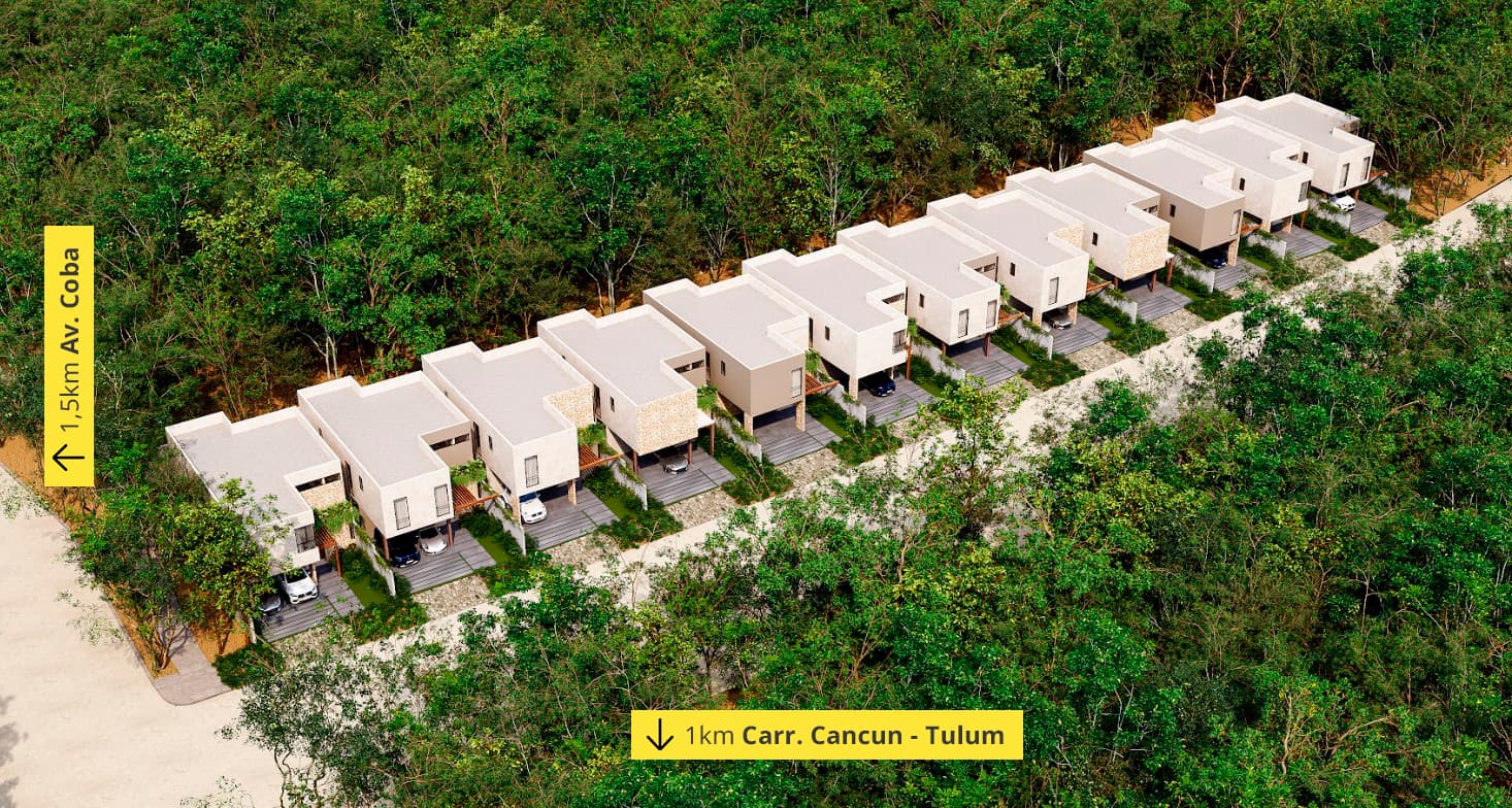 Villas de lujo en Aldea Zamá, Tulum - 5