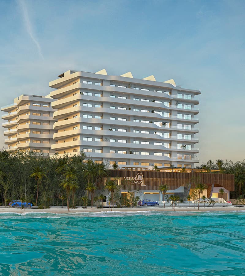 Departamentos con vista al mar en preventa en Cancún - 1