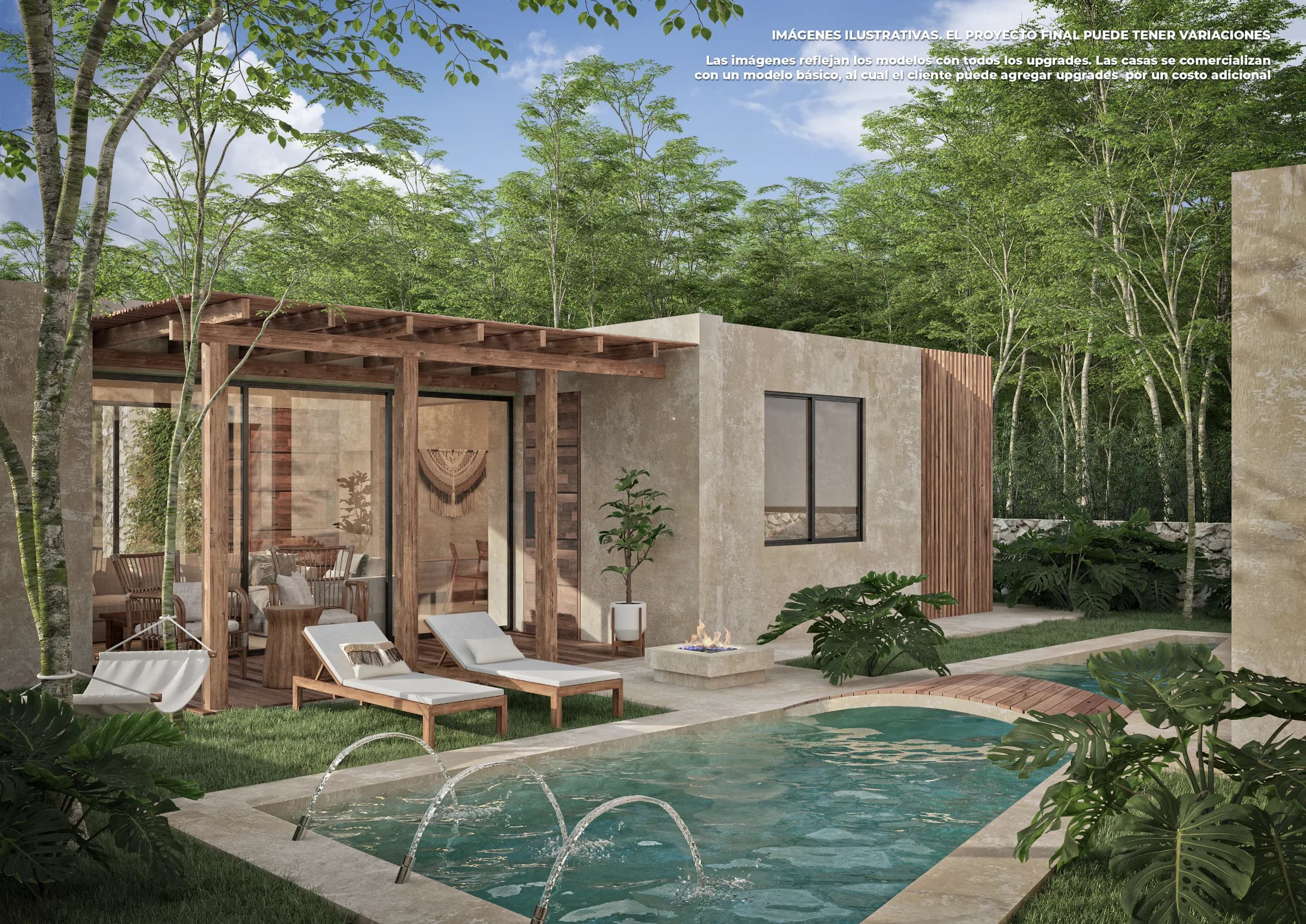 Casa 2 Recámaras con Alberca en Amares Riviera Maya thumb 4