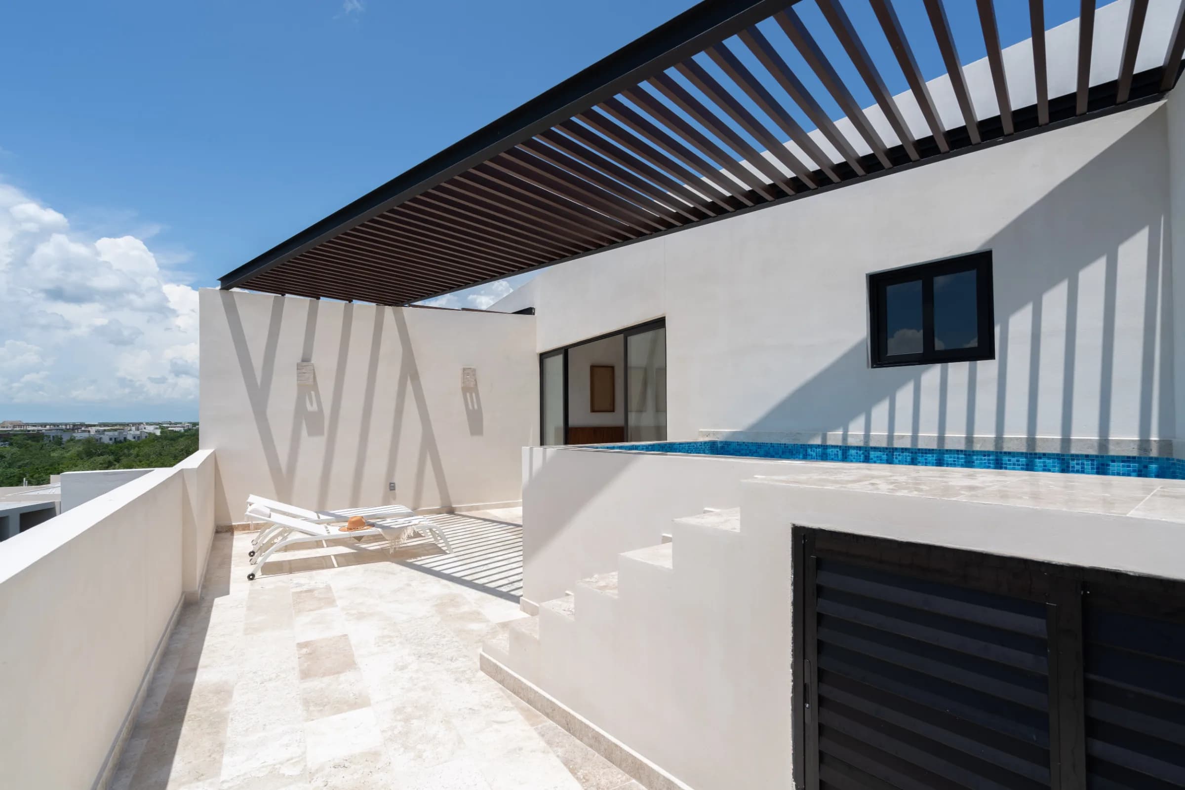 Penthouse de 3 recámaras con alberca privada en Aldea Zamá, Tulum thumb 5