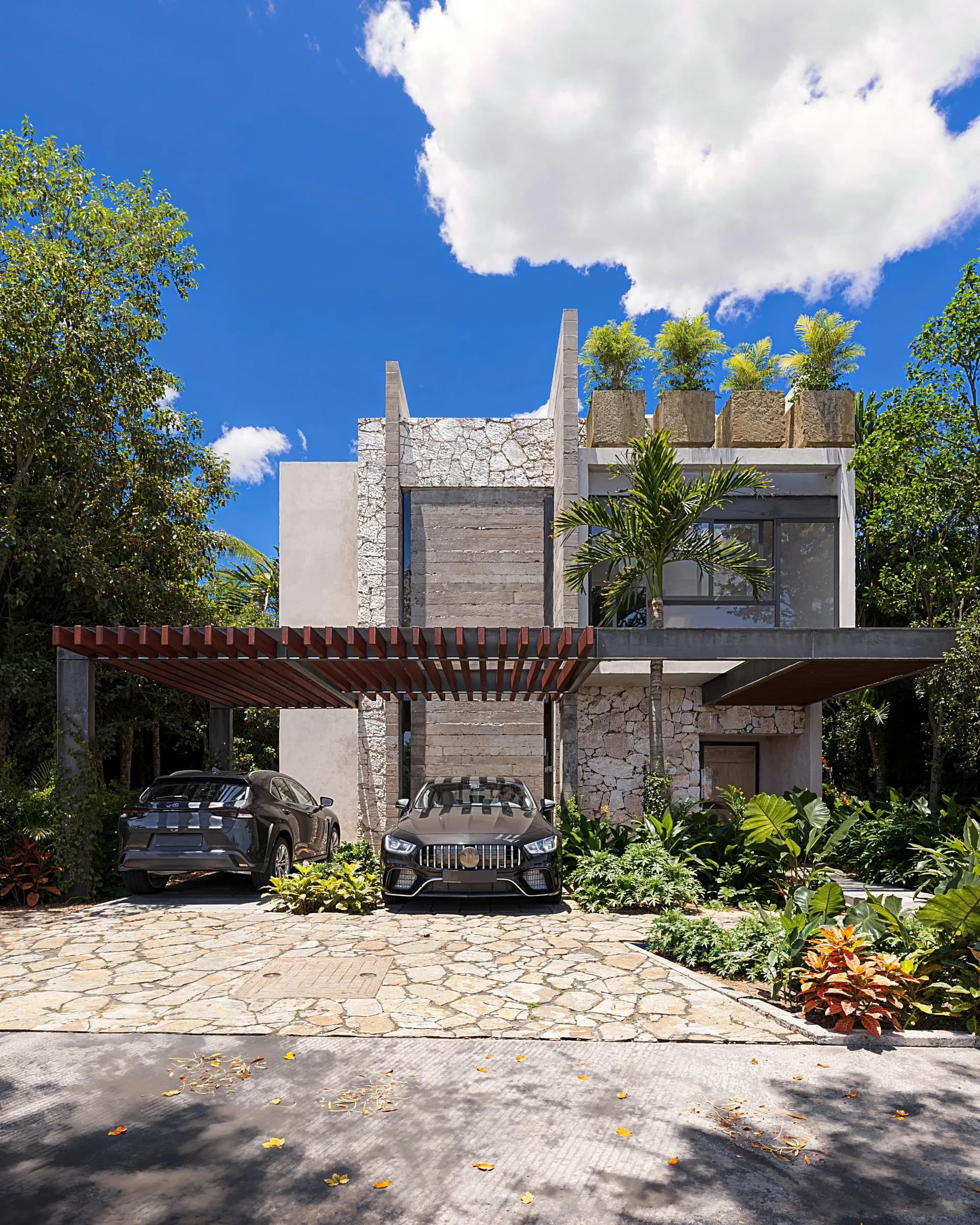 Casa de 3 Recámaras en Residencial Privado, Playa del Carmen - 2