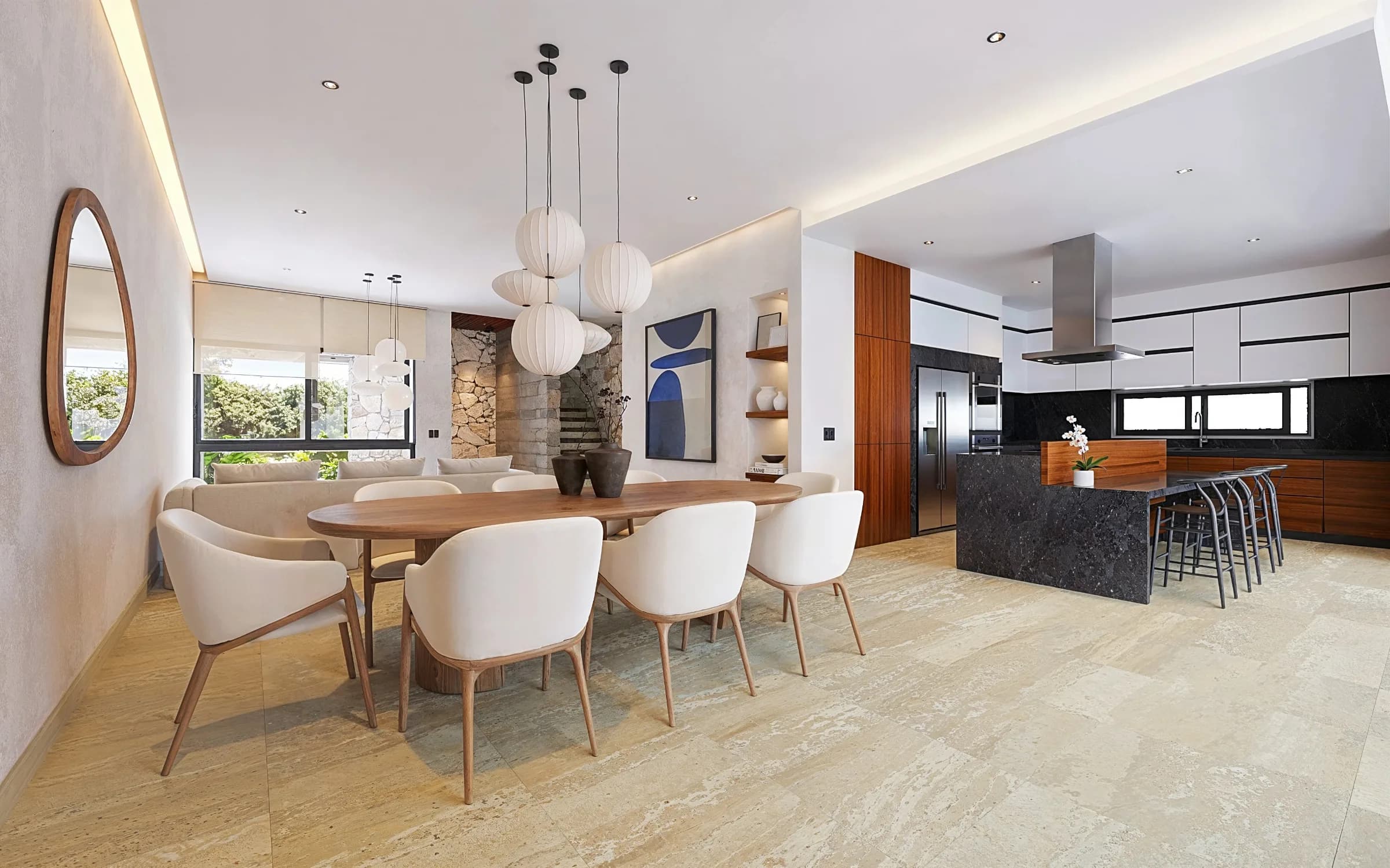 Casa de 3 Recámaras en Residencial Privado, Playa del Carmen - 3